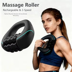 רולר עיסוי חשמלי נטען לגוף – 3 מהירויות