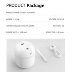 מפיץ ארומה USB עם תאורת LED לאווירת ספא בקליניקה