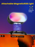 תאורת LED מגנטית קומפקטית לצילום פנים ומוצרים