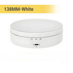 משטח מסתובב USB לצילום מוצרים ב-360°