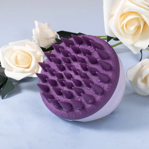 מברשת סיליקון לעיסוי קרקפת ולשטיפת שיער SPA